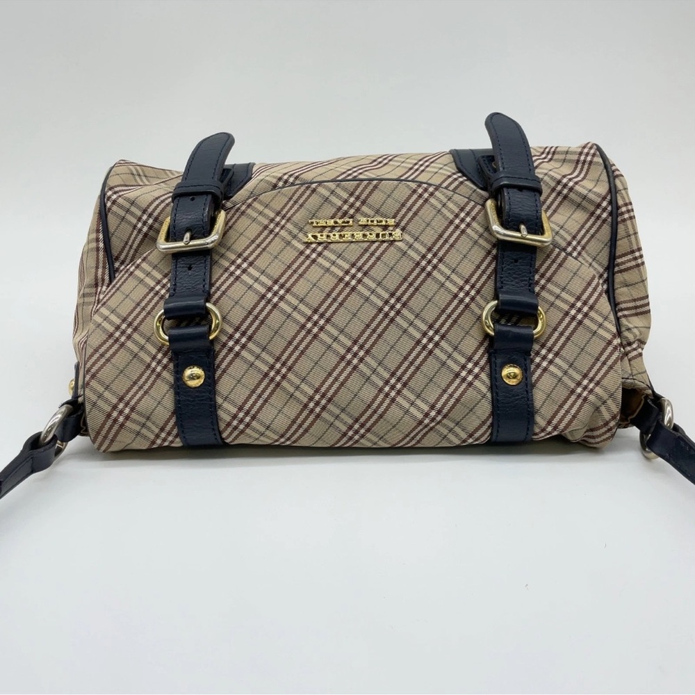 Burberry Blue Label canvas and leather cross body bag - Picture 5 of 16